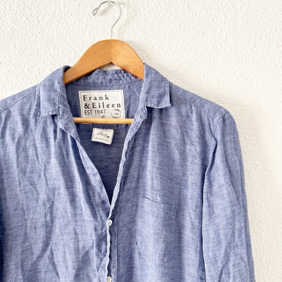 Frank & Eileen Blue Midi Dress - Picture 2 of 8